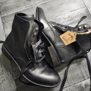 Men's New Diesel Combat Military Style Boots "The Pit" Size 43 US 10